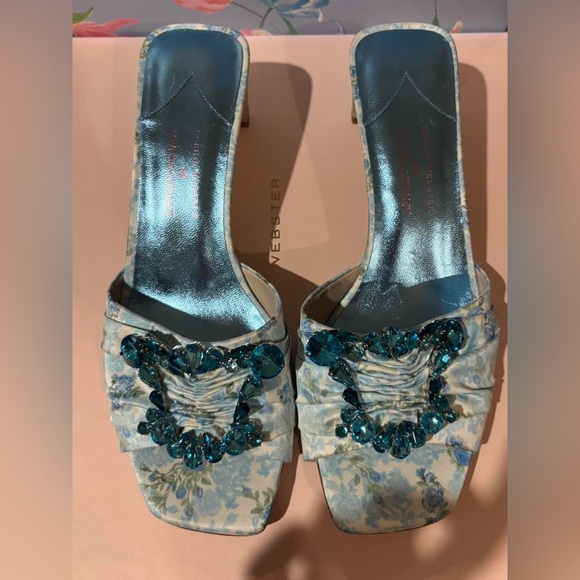 LoveShackFancy X Sophia Webster Mid Mule Margaux - Picture 5 of 7